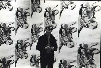 Cow Wallpaper Warhol Exhibited At