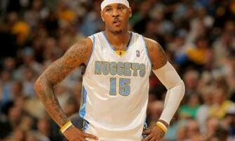 Nba Denver Nuggets American Basketball Forward Carmelo Anthony