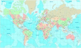 World Map Wallpaper HD
