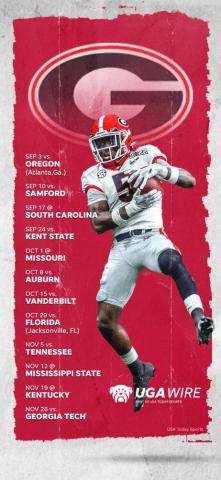 Georgia Bulldogs Football Schedule Able Phone Wallpaper