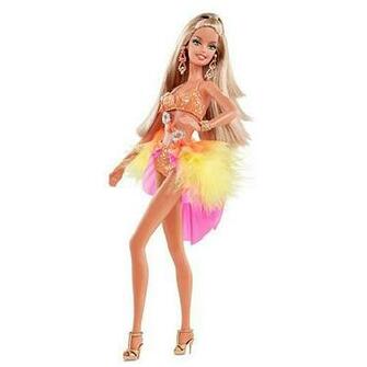 Barbie Dancing With The Stars Samba Doll Mattel Dolls At