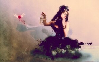 Fly My Love Wallpaper From Gothic Girls