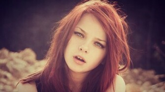 Redhead Model Desktop Pc And Mac Wallpaper