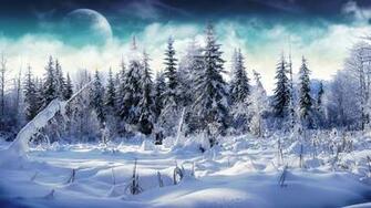Winter Wonderland Desktop Pc And Mac Wallpaper