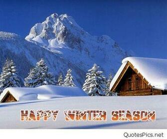 Best Happy Winter Wishes Wallpaper Quotes