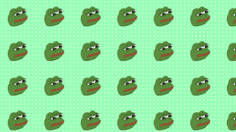 Sad Meme Pattern Wallpaper