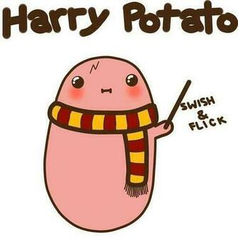 Harry Potaro Cute Kawaii Potato