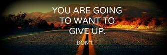 Up Timeline Cover Wallpaperdont Give World Dont