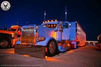 Free download Related Wallpapers Peterbilt Trucks Night Show Trucks In ...