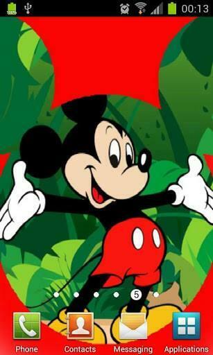 Bigger Mickey Mouse Live Wallpaper For Android Screenshot