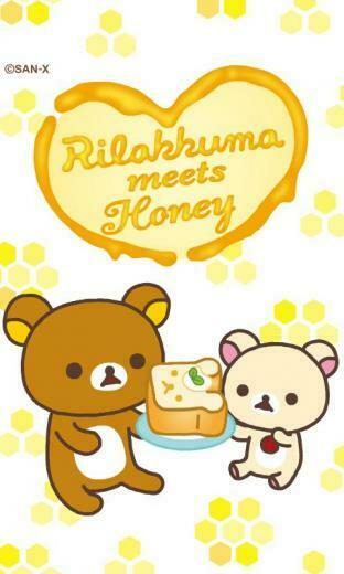 Rilakkuma iPhone Android Wallpaper Background