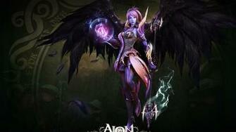 Wallpaper Aion The Tower Of Eternity Girl Staff