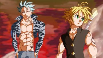 Nanatsu No Taizai Seven Deadly Sins Band And Meliodas UHD 4k