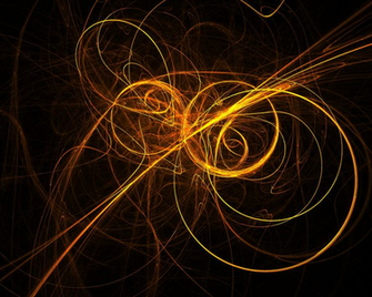 Golden Swirl Gimp Flame By Neilwightman