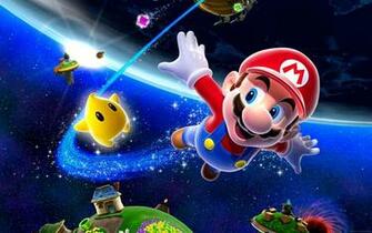 Fond D Cran Du Jeu Super Mario Galaxy