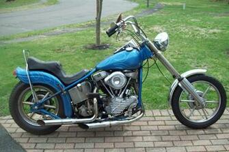 Panhead Harley Davidson Chopper Retro H