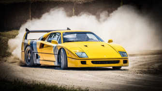 Watch The Legendary Ferrari F40 Drift In Dirt Hagerty Uk