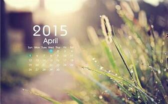 April Background Happy Holidays