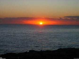 Ocean Sunrise Wallpaper Open Walls