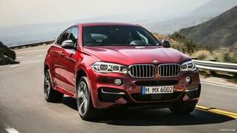 Bmw X6 M50d Flamenco Red Front HD Wallpaper