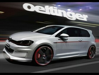 Oettinger Volkswagen Golf Gti Tuning Wallpaper Background
