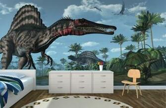 3d Dinosaurs Wallpaper Wall Mural Muralswallpaper Co Uk