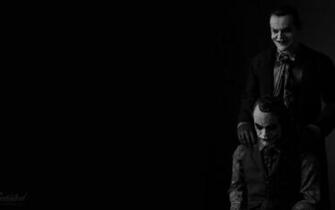 The Joker Jack Nicholson Grayscale Heath Ledger Monochrome Wallpaper