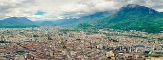 Grenoble Panorama 4k HD Desktop Wallpaper For Ultra Tv
