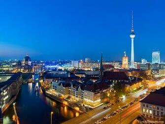 Berlin Germany At Night Wallpaper High Resolution
