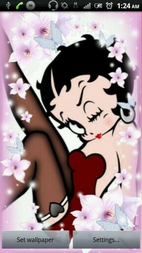 Black Betty Boop Christmas Wallpaper Live HD