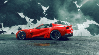 Novitec Ferrari Gts N Largo 5k Wallpaper HD Car
