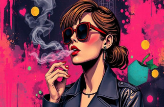 Girl Smoking Wallpaper