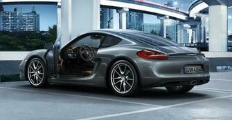 Porsche Cayman Launch Wallpaper