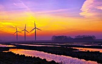 Windmill Wallpaper