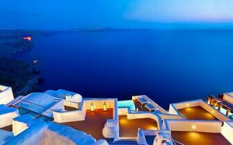 Santorini HD Wallpaper Background Image