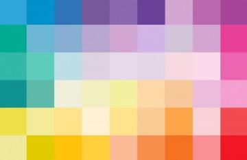 Multi Coloured Pixel Style Wallpaper Mural Muralswallpaper