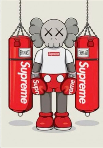 Supreme Kaws Wallpaper iPhone
