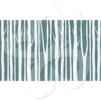 Birch Tree Background Set