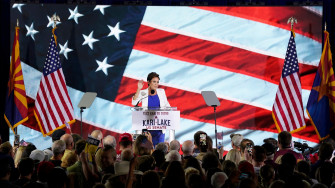 Kari Lake Begins Senate Campaign As She Keeps Fighting Her Loss In