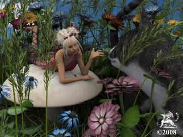 Cat Fairy Believe Me Mr Its True Abstract Fantasy HD Desktop