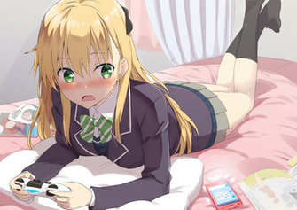 Gamers Karen Tendou Anime Girls Wallpaper