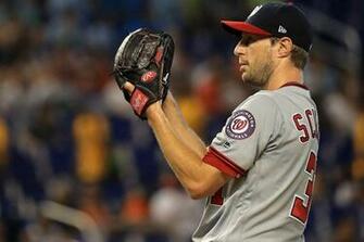 Nationals Max Scherzer Leaves Start Vs Marlins With Apparent