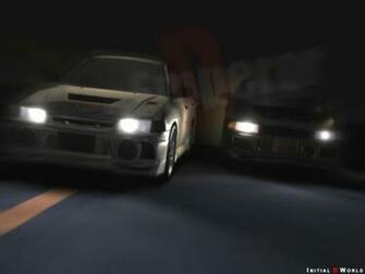 Initial D World Wallpaper Section