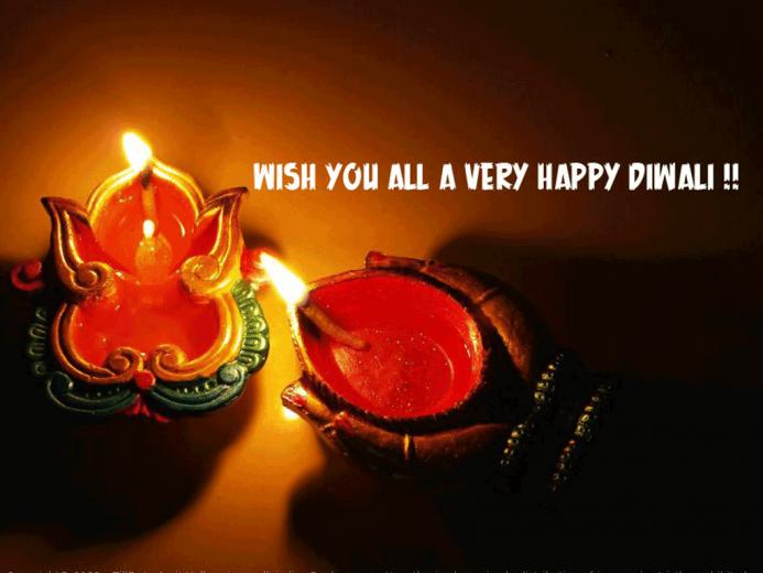 Diwali Oil Lamps Wallpaper Computer