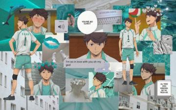 Tooru Oikawa Haikyuu Aesthetic Desktop Wallpaper