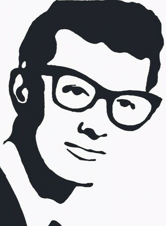 Buddy Holly Vector By Tygut1