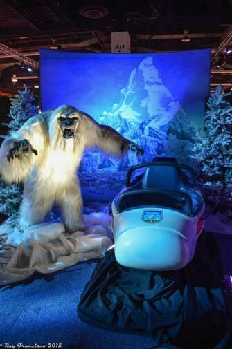 Matterhorn Yeti And Bobsled By Anime Ray