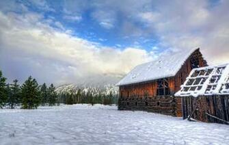 Winter Barn Grant Misseghers Location Scotch Creek HD Walls Find