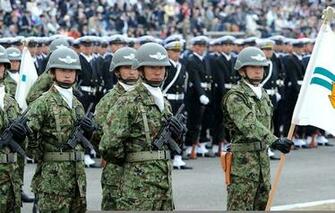 Wallpaper Marines Parade Soldiers Japanese Force Self Defence