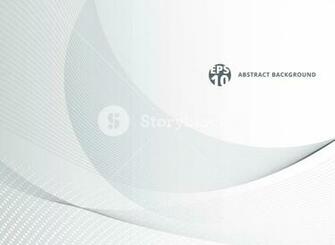 Abstract Lines Wave And Twist Pattern Gray Color Background
